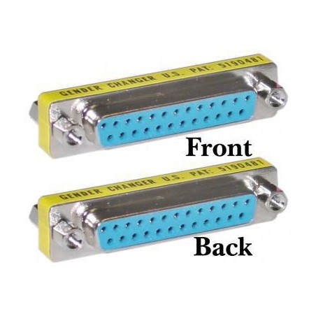 "High-Quality MicroConnect Mini Gender DB25 FF - MOD25F25F - Reliable and Durable Connector"